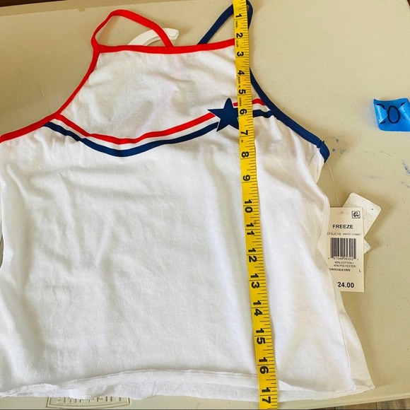 Freeze Star Halter Tank Top New Size Large - Picture 8 of 8